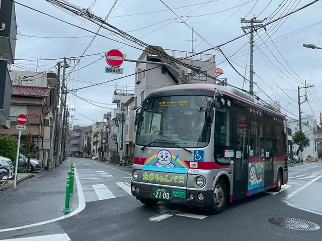 大田区コミュニティバス：たまちゃんバス画像